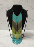 Beads Waterfall Tassel Necklace