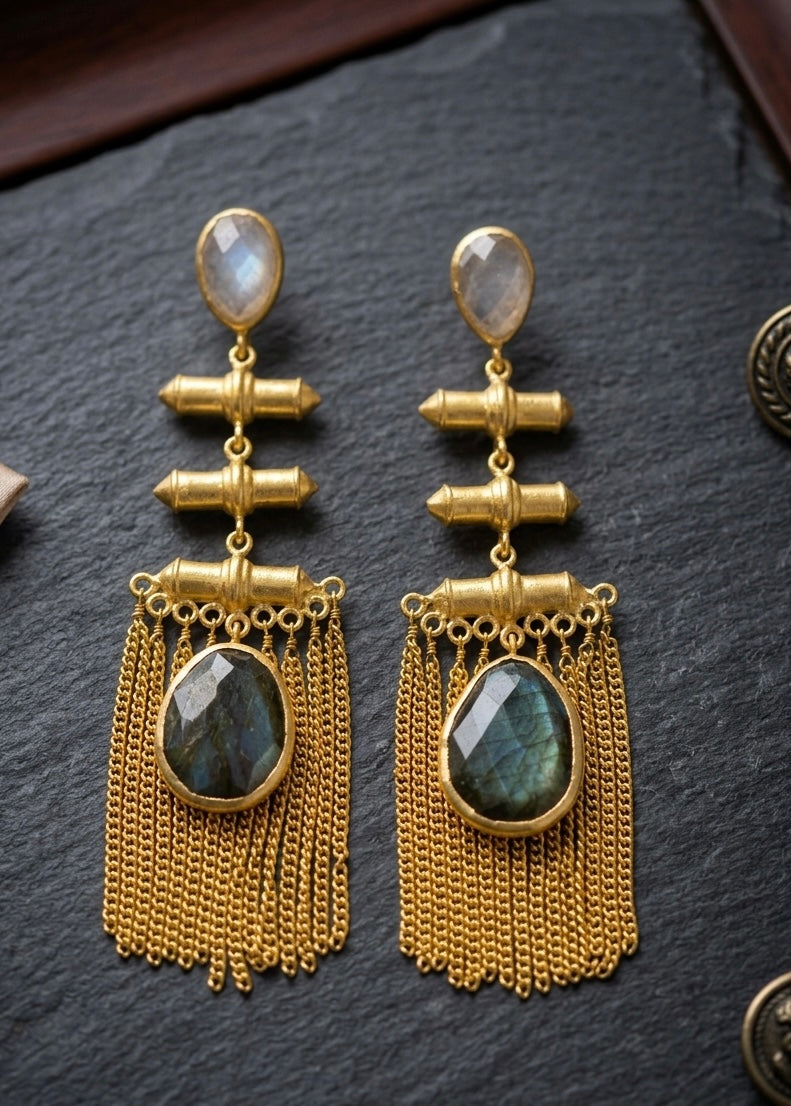 Tassel Chandelier Earrings