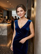 Brass Baroque Pearl Necklace