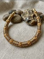 Wire Wrapped Stone Choker