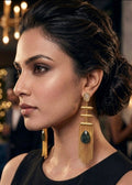 Tassel Chandelier Earrings