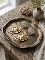 Sunburst Spike Baroque Earrings