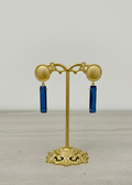 Sapphire Bar Earrings