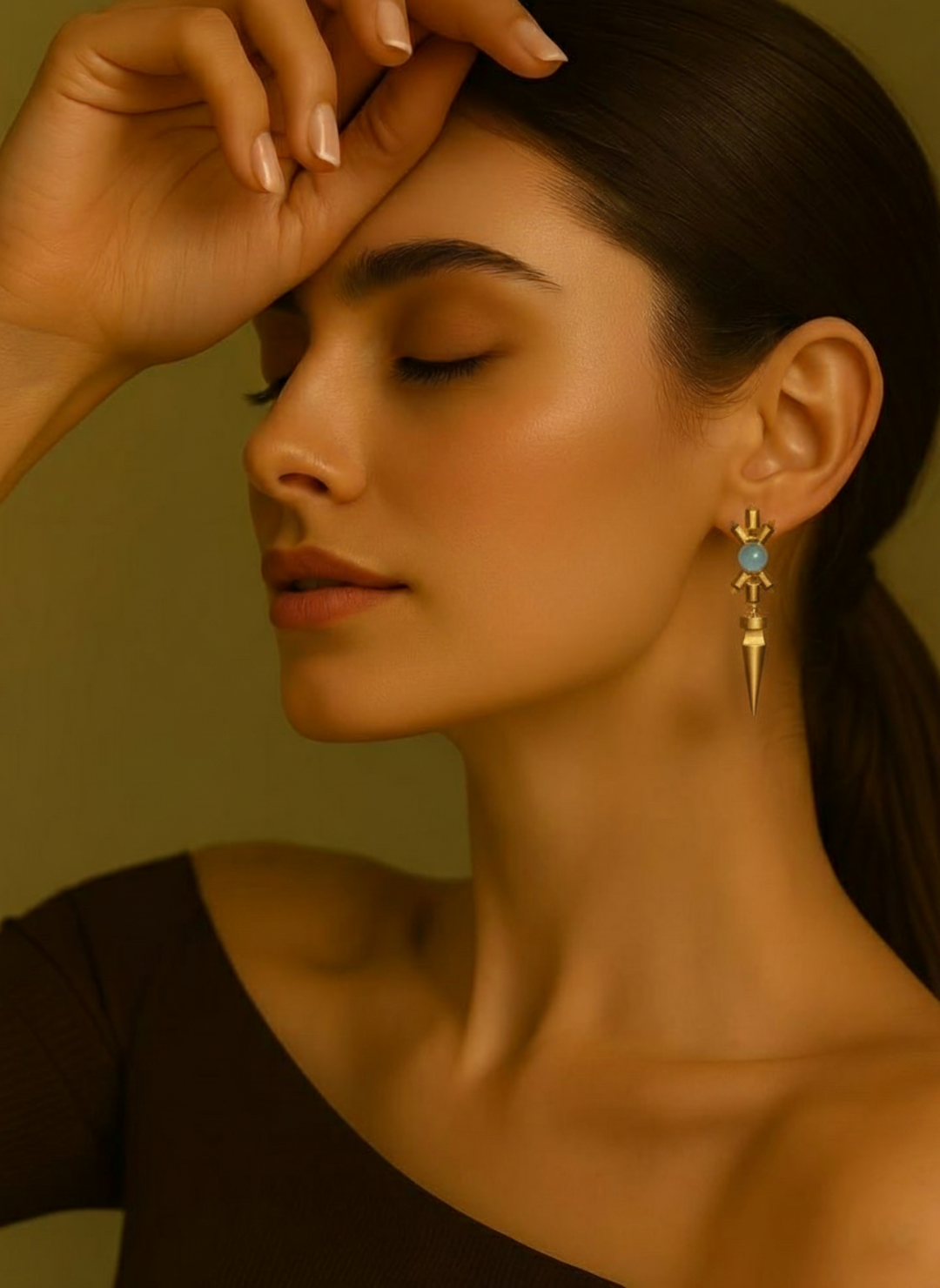 Pen Style Earrings