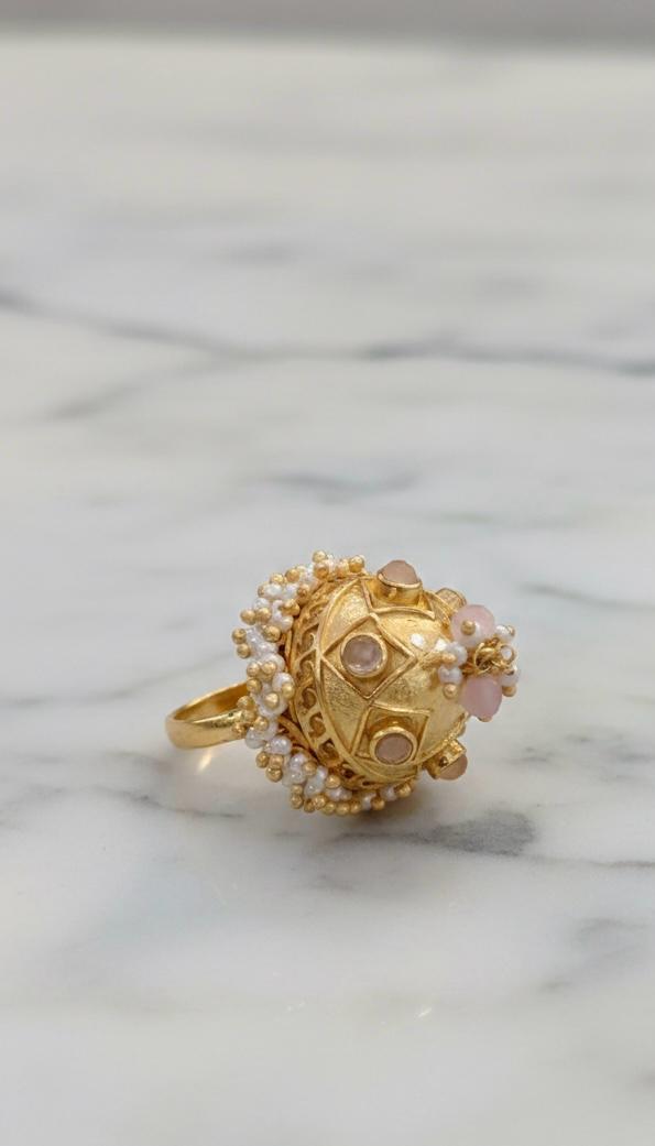 Stylish Pearl Ring