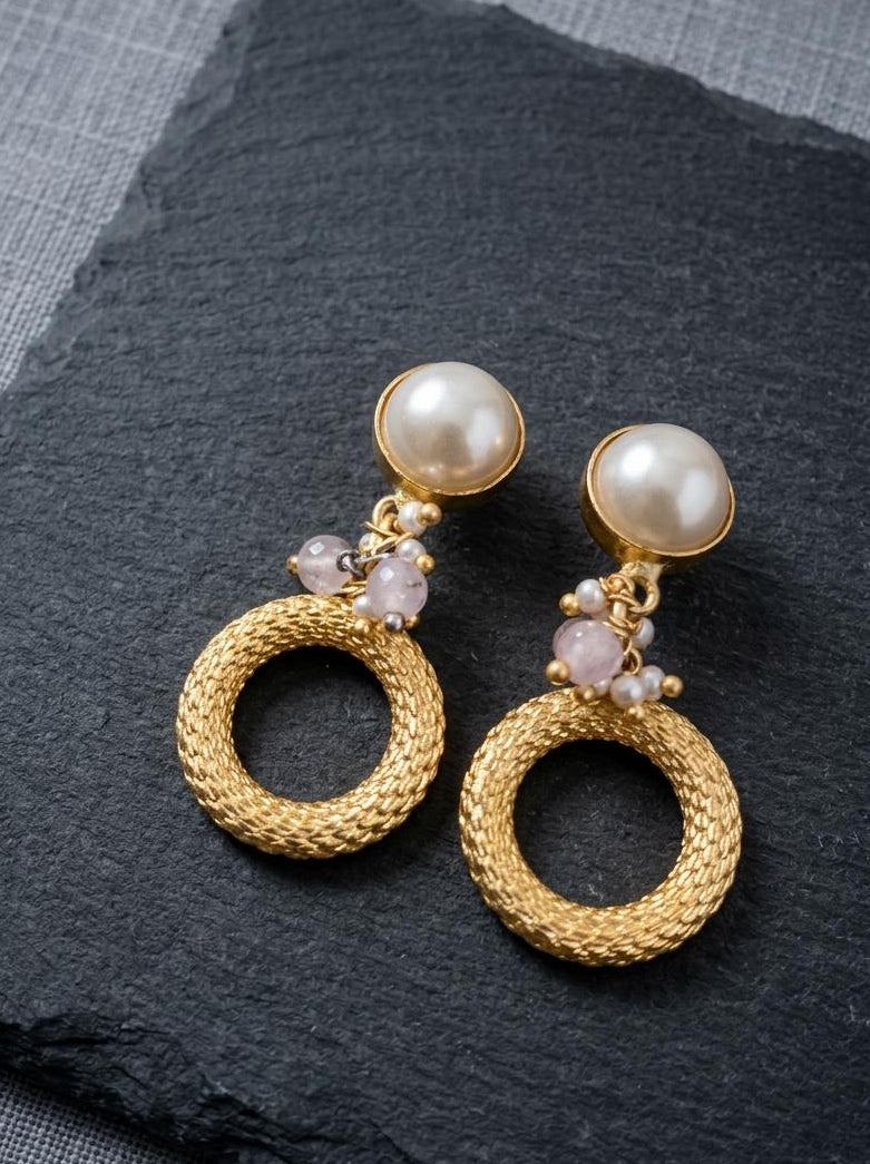 Charm Hoop Earrings