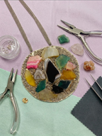 Mosaic Pendant Necklace