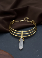 Quartz Drop Choker
